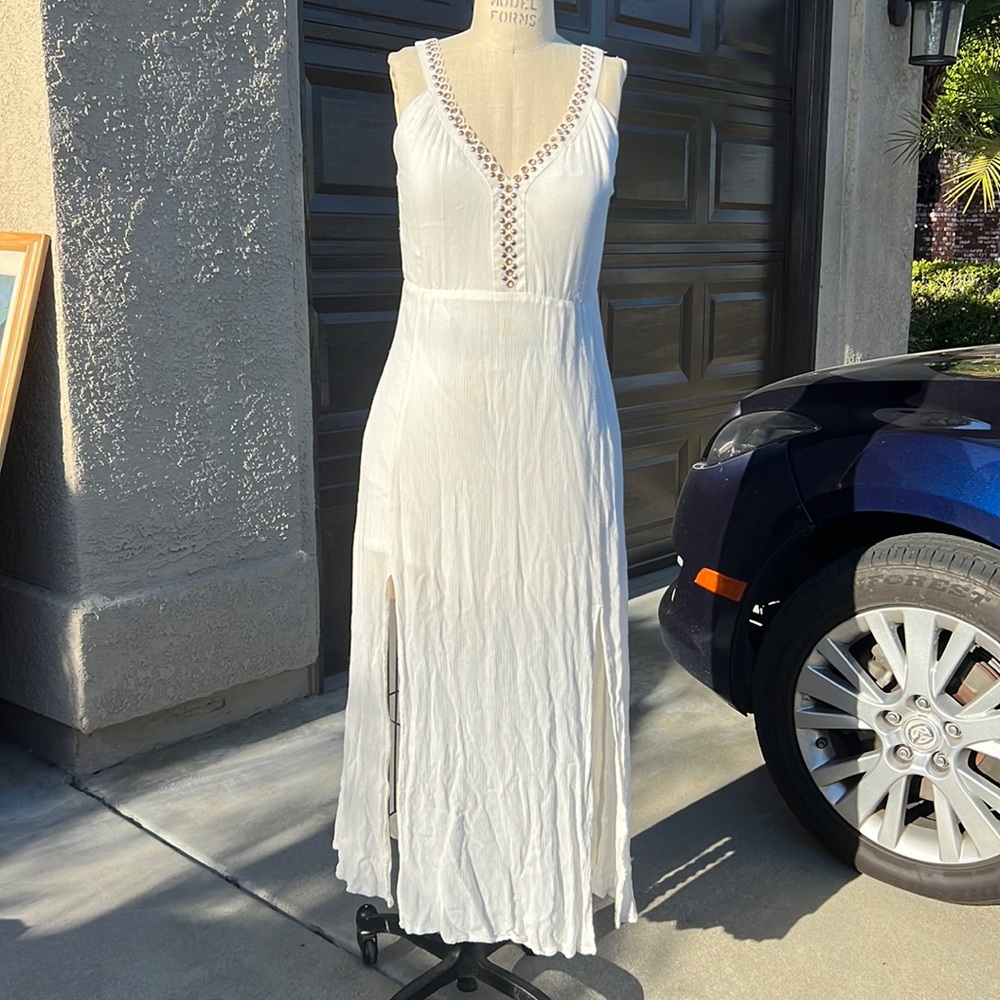 White summer dress